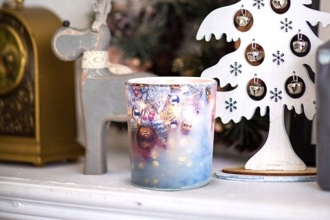 BISPOL ŚWIECA zapach white bloom - biały rozwkit