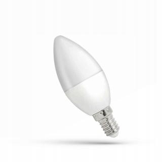 DIMMABLE LED ŚWIECA  E14 230V 6W NW SPECTRUM