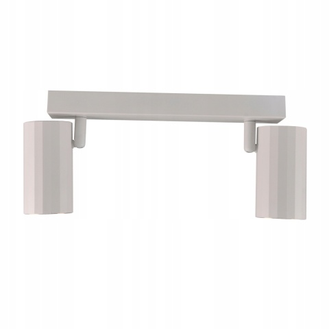 Lampa ścienno-sufit NICEA 2xGU10 biało-złota 1/20