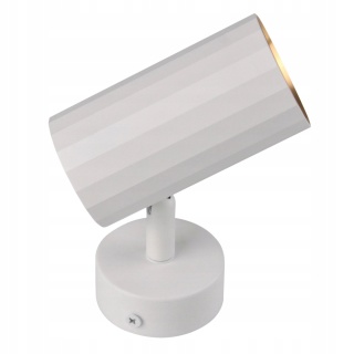 Lampa ścienno-sufitowa NICEA 1xGU10 biało-złota