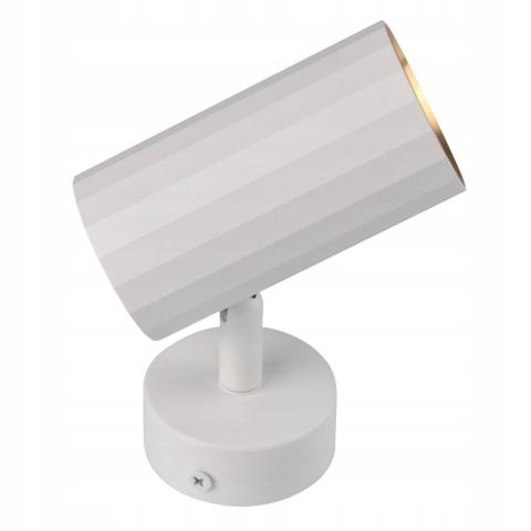 Lampa ścienno-sufitowa NICEA 1xGU10 biało-złota