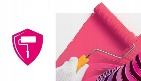 MAGNAT KOLOROWE LOVE farba plamoodporna KL31 pastelowy róż 5L