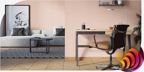 MAGNAT KOLOROWE LOVE farba plamoodporna KL38 kawa z mlekiem 2,5L