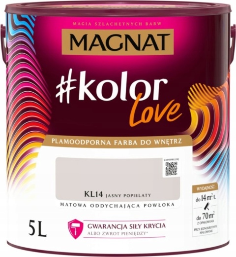 Magnat KLove KL14 jasny popielaty 5L BS
