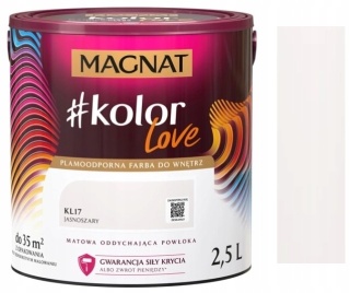 Śnieżka Magnat KLove KL17 jasnoszary 2,5L