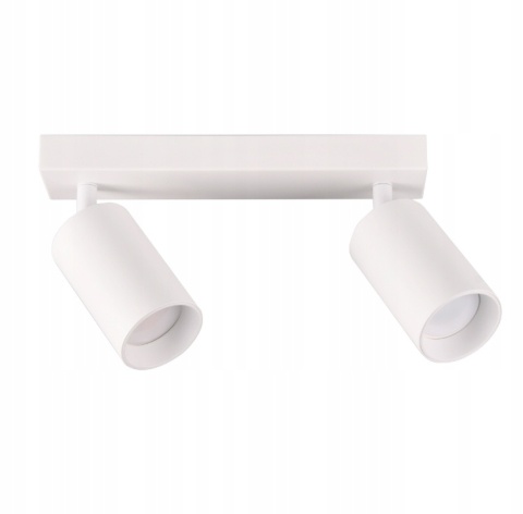 Lampa ścienno-sufitowa MARIBEL 2xGU10 biało-złota