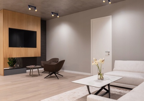 Lampa ścienno-sufitowa MARIBEL 2xGU10 czarno-złota