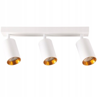 Lampa ścienno-sufitowa MARIBEL 3xGU10 biało-złota