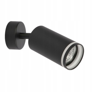 Lampa ścienno-sufitowa PARIS 1xGU10 czarny 1/50