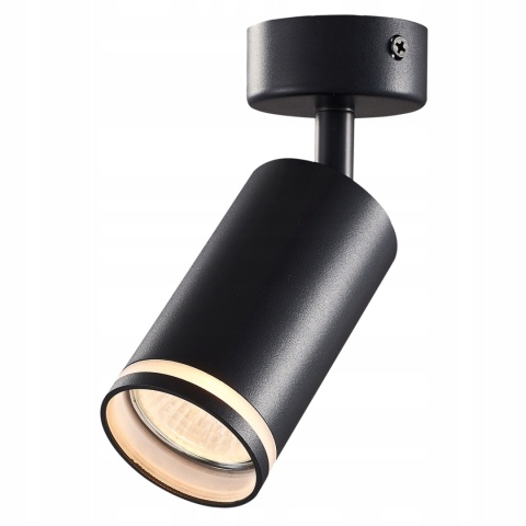 Lampa ścienno-sufitowa PARIS 1xGU10 czarny 1/50