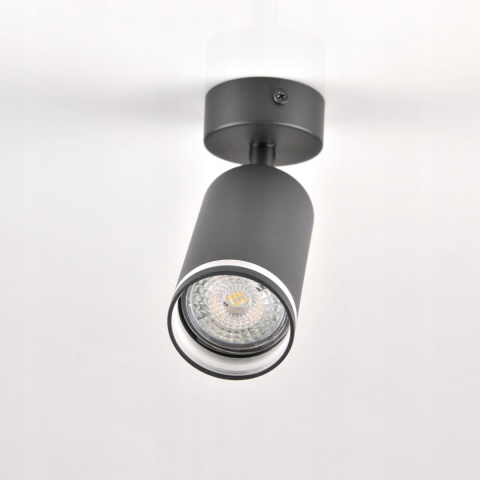 Lampa ścienno-sufitowa PARIS 1xGU10 czarny 1/50