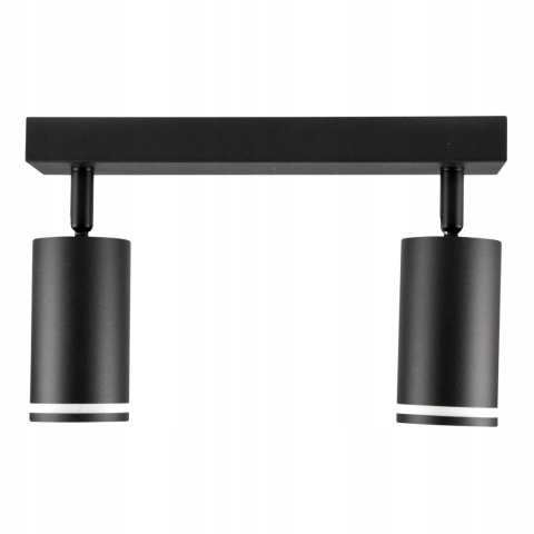 Lampa ścienno-sufitowa PARIS 2xGU10 czarny 1/20