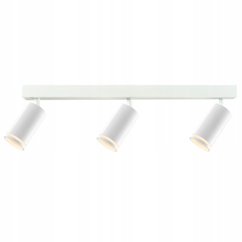 Lampa ścienno-sufitowa PARIS 3xGU10 biały 1/10