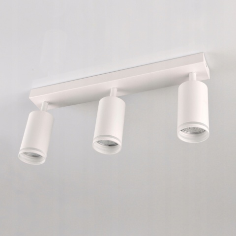 Lampa ścienno-sufitowa PARIS 3xGU10 biały 1/10