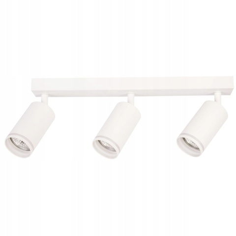 Lampa ścienno-sufitowa PARIS 3xGU10 biały 1/10