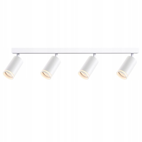 Lampa ścienno-sufitowa PARIS 4xGU10 biały