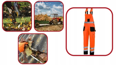 OGRODNICZKI OSTRZEGAWCZE CZARNO-POMARAŃCZOWE 2XL LAHTI PRO