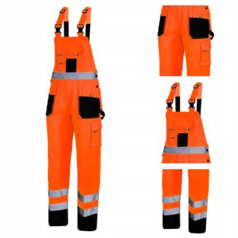 OGRODNICZKI OSTRZEGAWCZE CZARNO-POMARAŃCZOWE 2XL LAHTI PRO