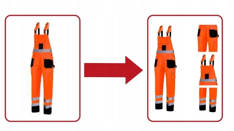 OGRODNICZKI OSTRZEGAWCZE CZARNO-POMARAŃCZOWE 2XL LAHTI PRO