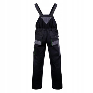 Spodnie Ogrodniczki Zielone 100% Bawełna, Rozmiar S