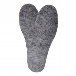 WKŁADKI DO BUTÓW FILCOWE, 10 PAR, 45, LAHTI