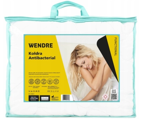 3008/VAT/22/ZW Kołdra Antibacterial 160x200, Wyrób Medyczny