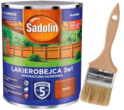 AKZO NOWY SADOLIN LAKIEROBEJCA 3W1 MAHOŃ 0,7L