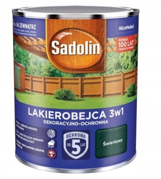 AKZO NOWY SADOLIN LAKIEROBEJCA 3W1 ŚWIERKOWY 0,7L