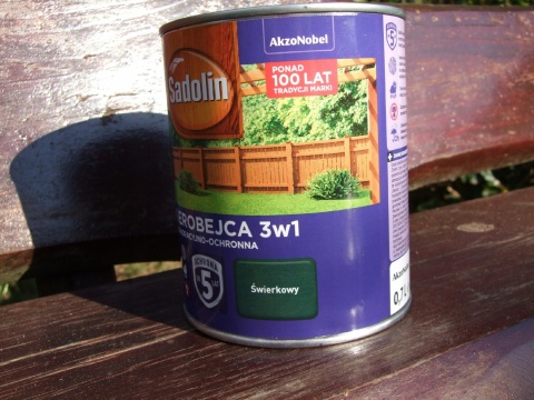 AKZO NOWY SADOLIN LAKIEROBEJCA 3W1 ŚWIERKOWY 0,7L