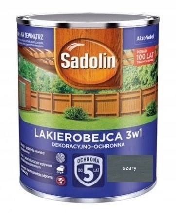 AKZO NOWY SADOLIN LAKIEROBEJCA 3W1 SZARY 2,5L