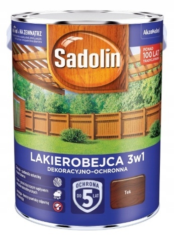 AKZO NOWY SADOLIN LAKIEROBEJCA 3W1 TEAK 2,5L