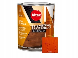 ALTAX szybkoschnąca lakierobejca do wnętrz 750 ML. MAHOŃ