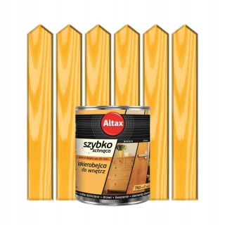 ALTAX szybkoschnąca lakierobejca do wnętrz 750 ML. SOSNA