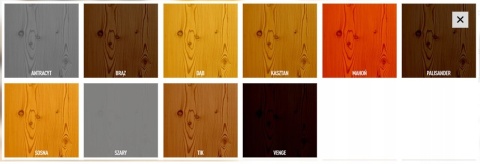 ALTAX szybkoschnąca lakierobejca do wnętrz 750 ML. SOSNA