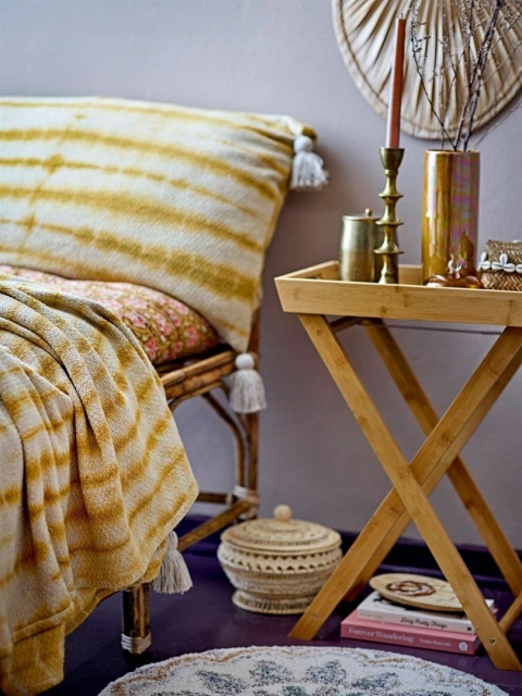 Bawełniana poduszka z recyklingu Decia, Bloomingville