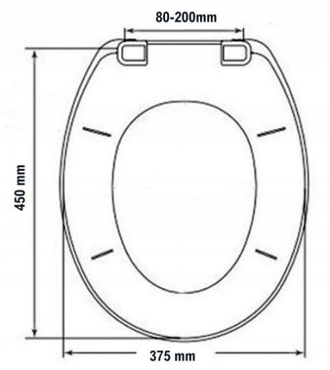 DESKA SEDESOWA MDF BAMBOO