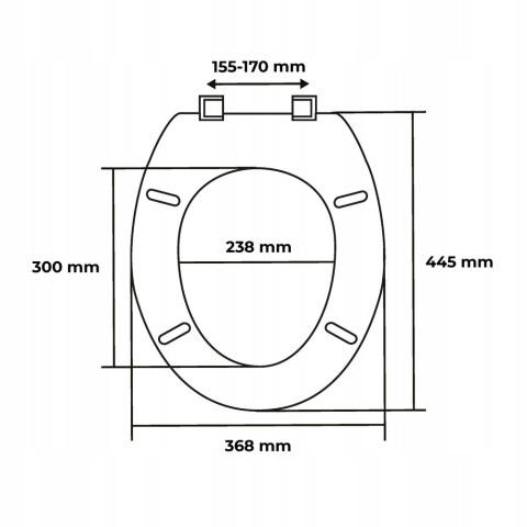 DESKA SEDESOWA PP LINDI
