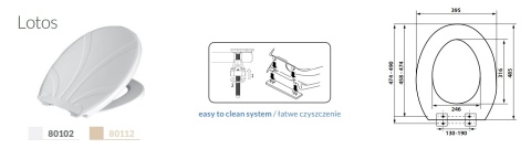 Deska Wc Lotos Biały