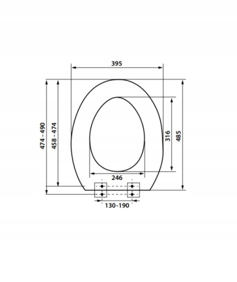 Deska Wc Lotos Biały