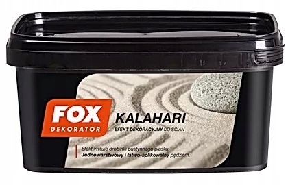 FOX FARBA DEKORACYJNA KALAHARI, NOSTER KOLOR 0009, 1L