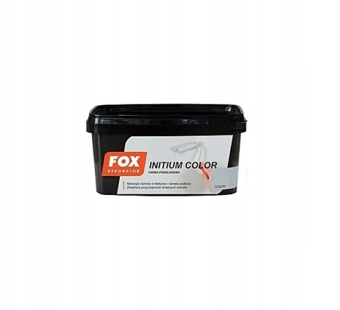 FOX FARBA PODKŁADOWA INITIUM COLOR SZARA, 1L