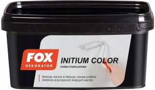 FOX FARBA PODKŁADOWA INITIUM COLOR SZARA, 1L