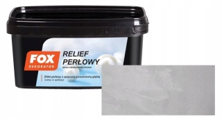 FOX RELIEF PERŁOWY SILVER KOLOR 0002, 1KG