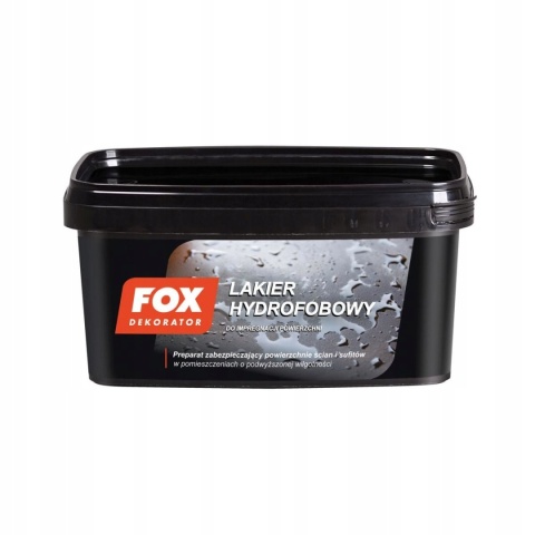 FOX TRANSPARENTNY LAKIER HYDROFOBOWY 1L