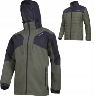 KURTKA 3W1 Z ODPINANĄ PODPINKĄ ZIEL.-CZAR., "XL", CE, LAHTI