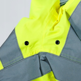 KURTKA OSTRZEGAWCZA ZIMOWA, ŻÓŁTA,2XL, CE, LAHTI