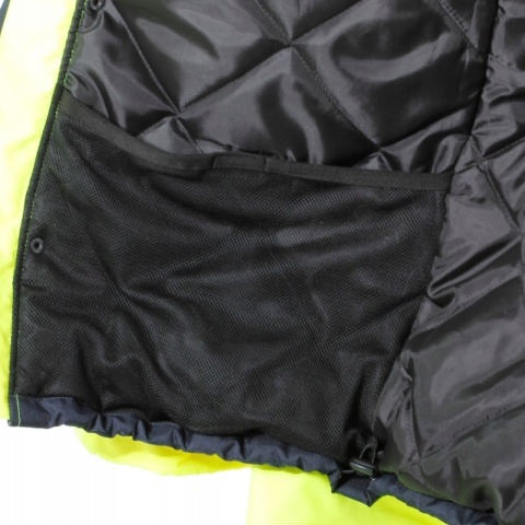 KURTKA OSTRZEGAWCZA ZIMOWA, ŻÓŁTA,2XL, CE, LAHTI