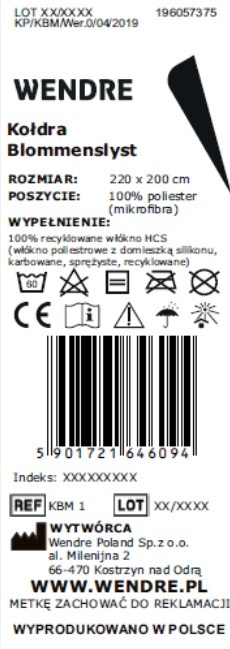 Kołdra Blommenslyst 220x200