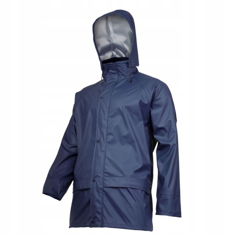 Kurtka Przeciwdeszczowa PU Granatowa XL - Lahti