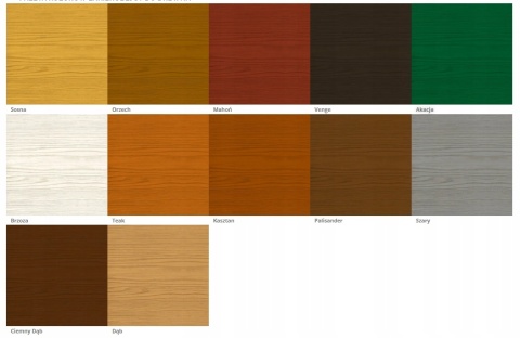 Lakierobejca do drewna -orzech 2,5 l